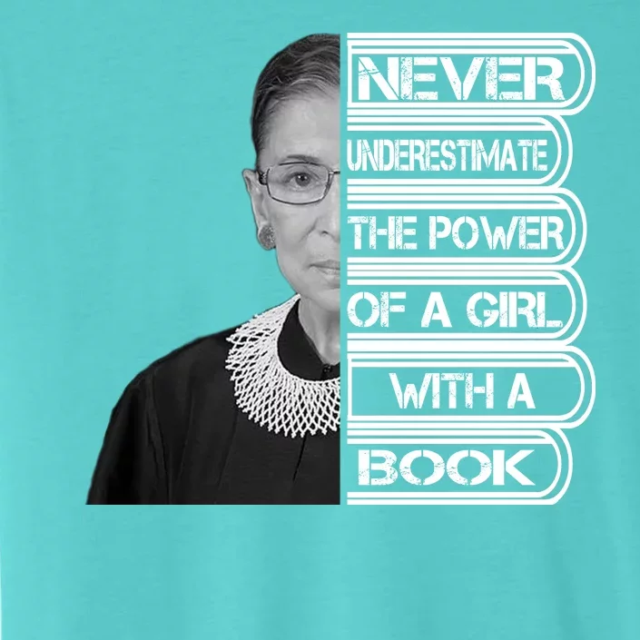 Ruth Never Underestimate a Power of a Book ChromaSoft Performance T-Shirt