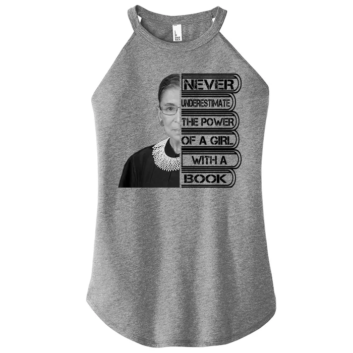 Ruth Never Underestimate a Power of a Book Women’s Perfect Tri Rocker Tank