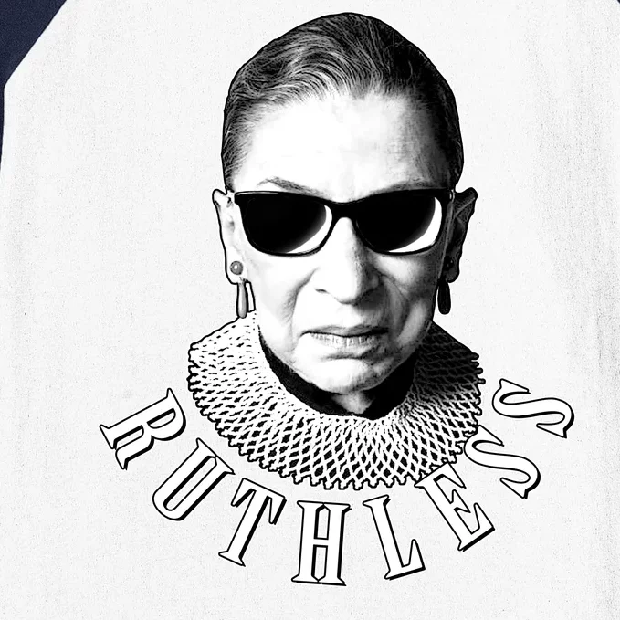 Ruthless RBG Ganster Ruth Bader Ginsburg Baseball Sleeve Shirt