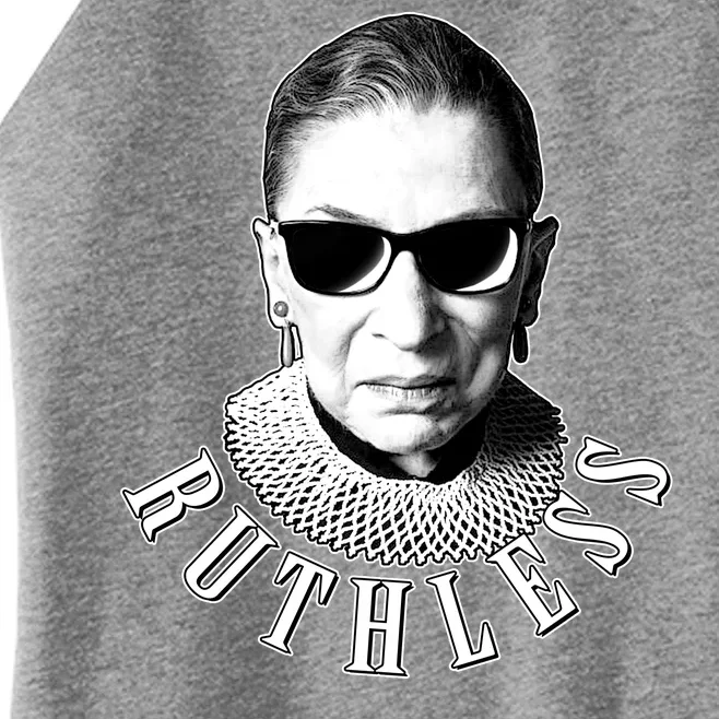 Ruthless RBG Ganster Ruth Bader Ginsburg Women’s Perfect Tri Rocker Tank