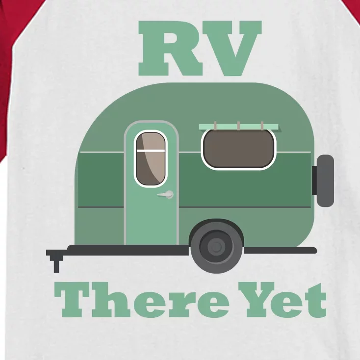 RV There Yet Kids Colorblock Raglan Jersey