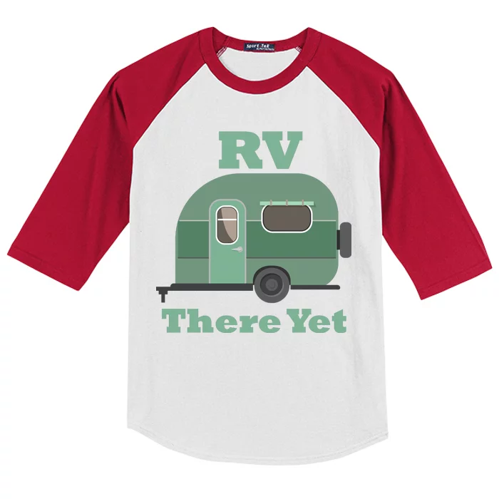 RV There Yet Kids Colorblock Raglan Jersey