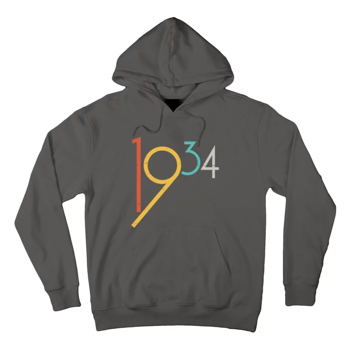 Retro Vintage 1934 90th Birthday Hoodie