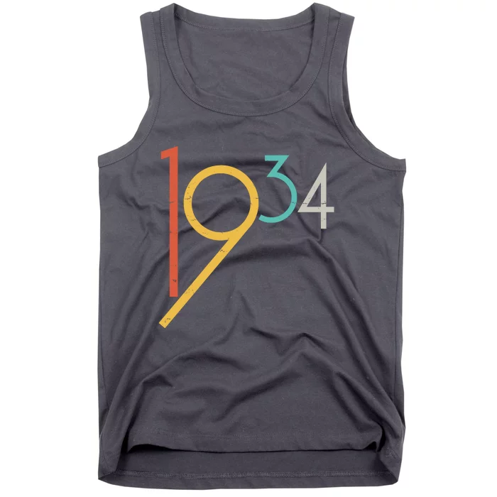 Retro Vintage 1934 90th Birthday Tank Top