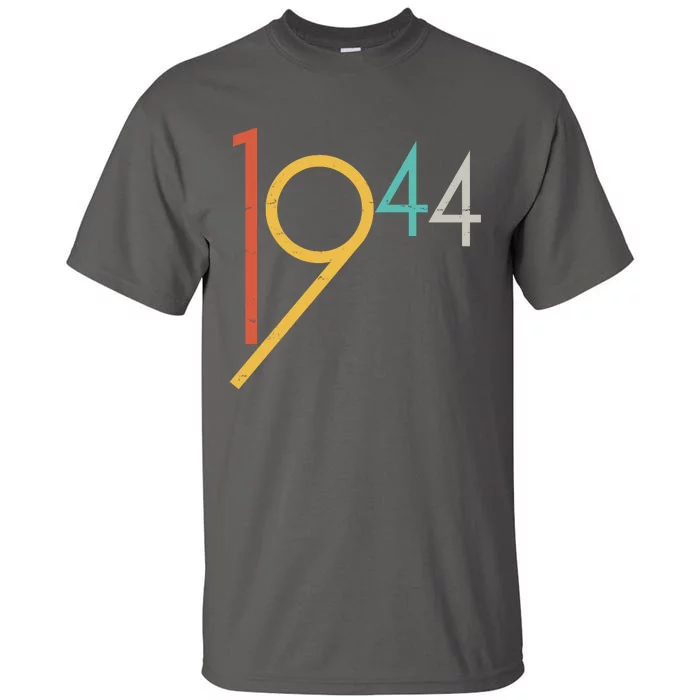 Retro Vintage 1944 80th Birthday Tall T-Shirt