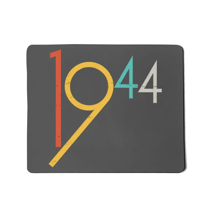 Retro Vintage 1944 80th Birthday Mousepad