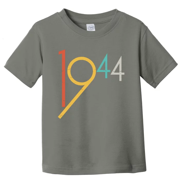 Retro Vintage 1944 80th Birthday Toddler T-Shirt