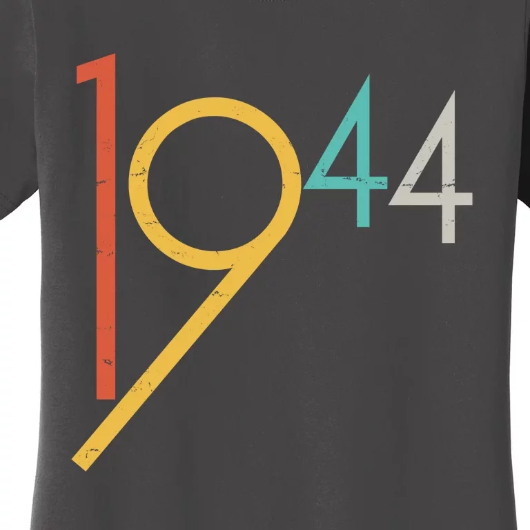 Retro Vintage 1944 80th Birthday Women's T-Shirt