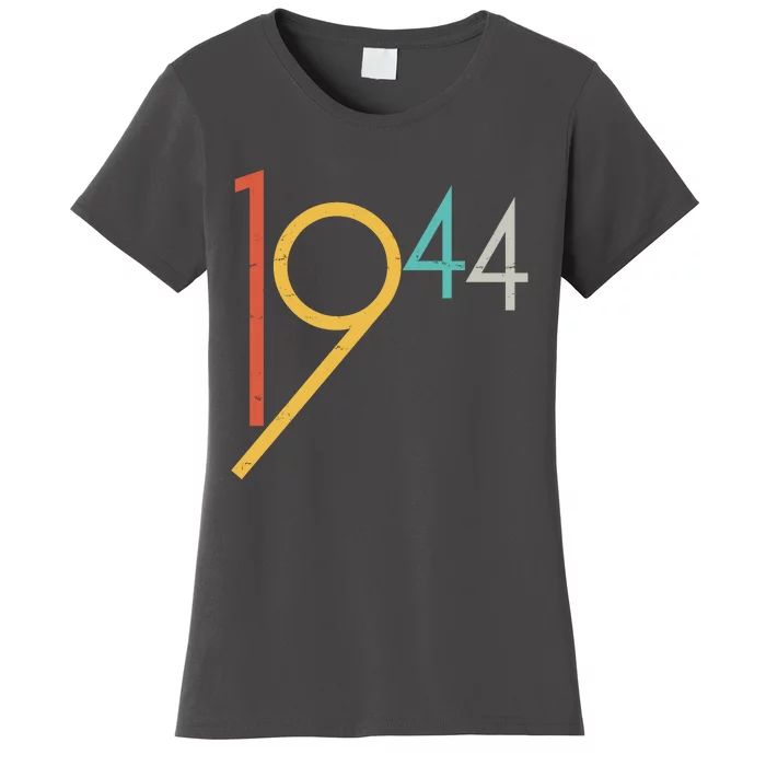 Retro Vintage 1944 80th Birthday Women's T-Shirt