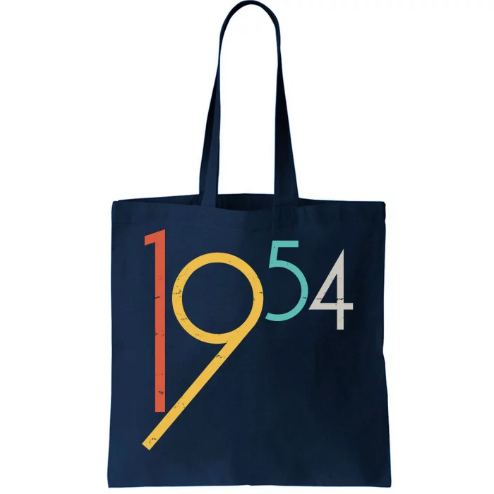 Retro Vintage 1954 70th Birthday Tote Bag