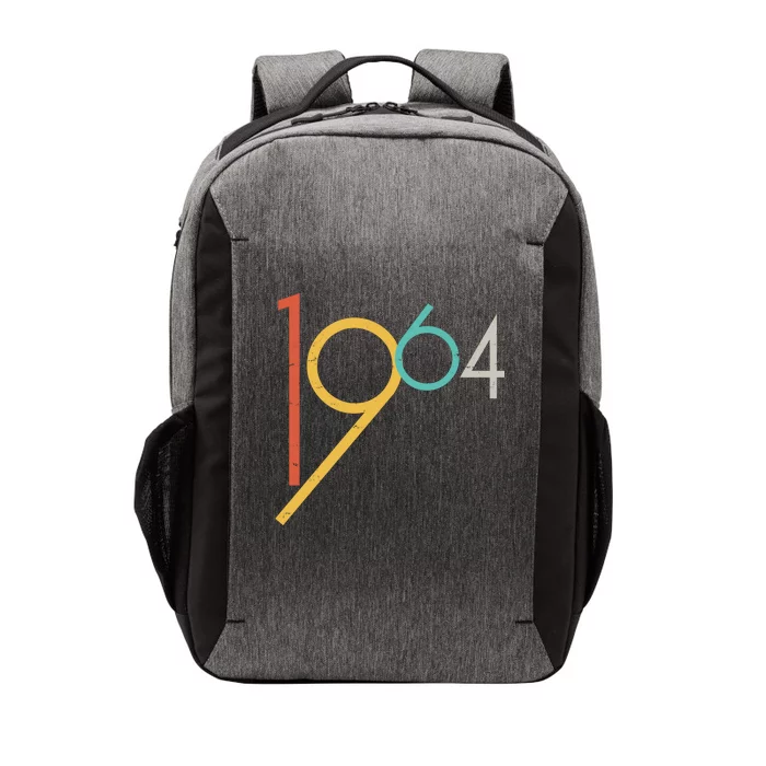 Retro Vintage 1964 60th Birthday Vector Backpack