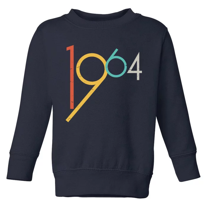 Retro Vintage 1964 60th Birthday Toddler Sweatshirt