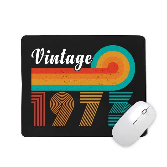 Retro Vintage 1973 T Mousepad