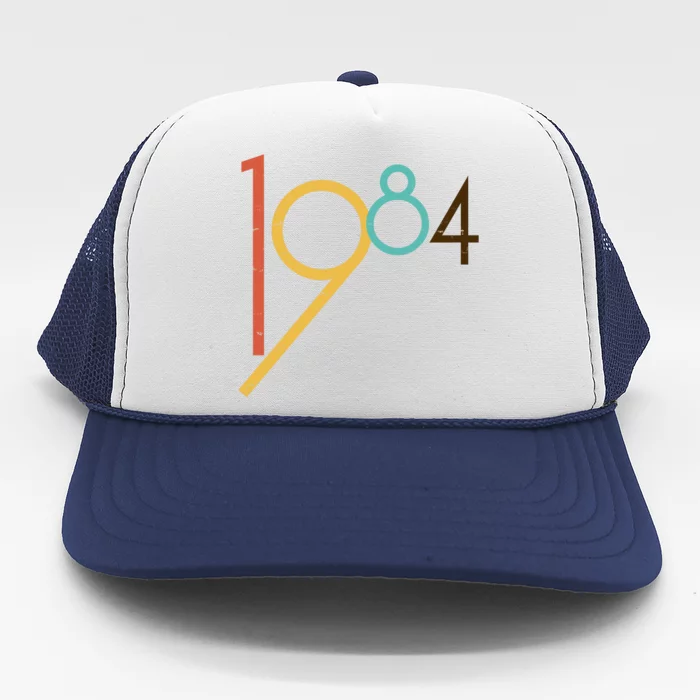 Retro Vintage 1984 40th Birthday Trucker Hat