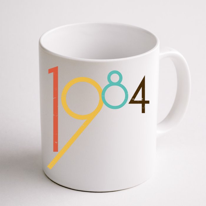 Retro Vintage 1984 40th Birthday Front & Back Coffee Mug