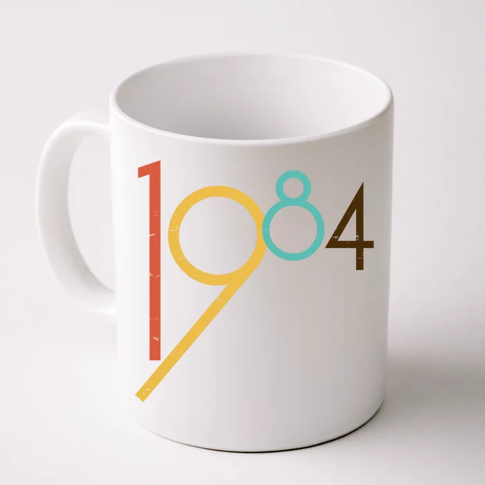 Retro Vintage 1984 40th Birthday Front & Back Coffee Mug