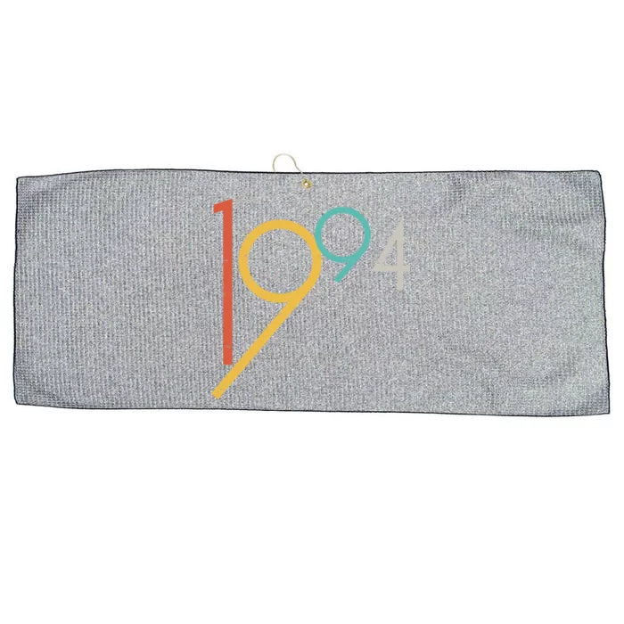 Retro Vintage 1994 30th Birthday Large Microfiber Waffle Golf Towel