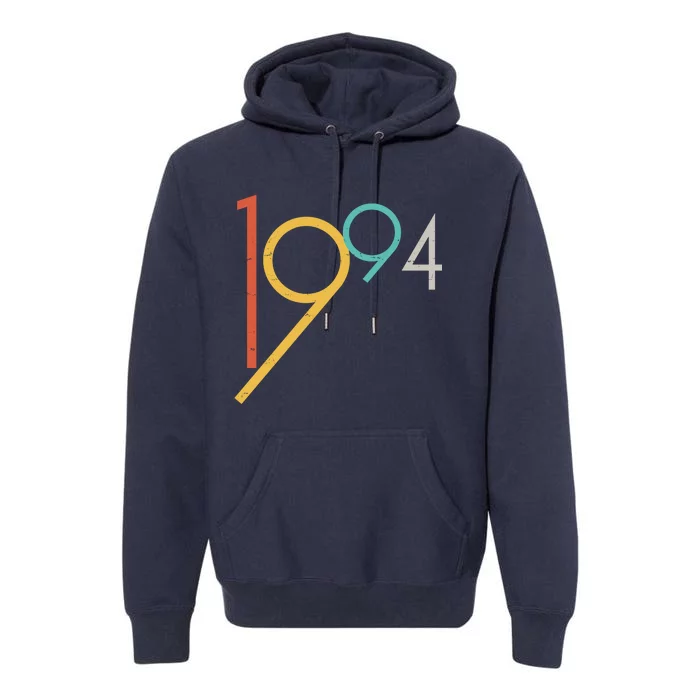 Retro Vintage 1994 30th Birthday Premium Hoodie