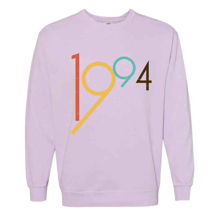 Retro Vintage 1994 30th Birthday Garment-Dyed Sweatshirt