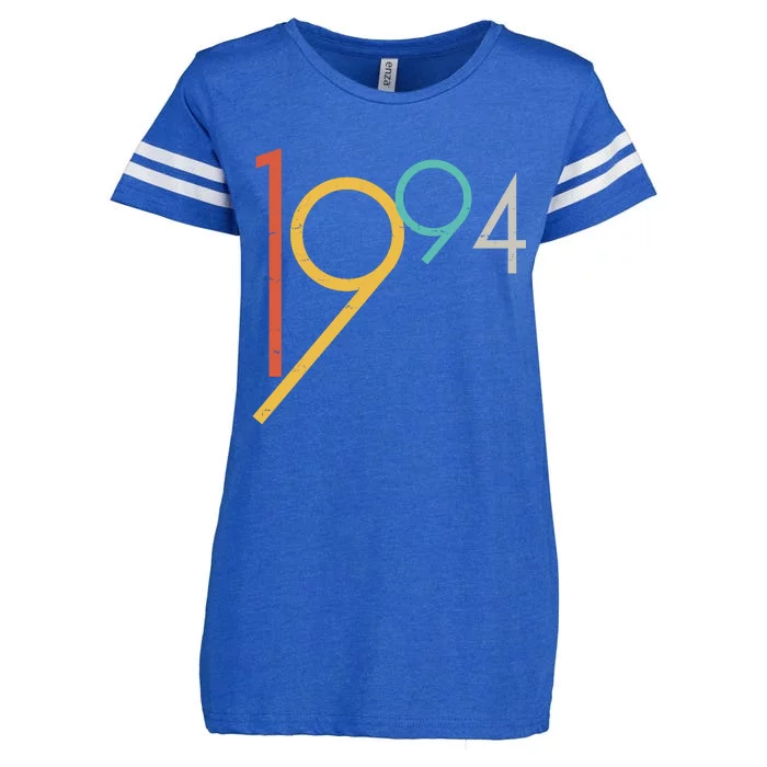 Retro Vintage 1994 30th Birthday Enza Ladies Jersey Football T-Shirt