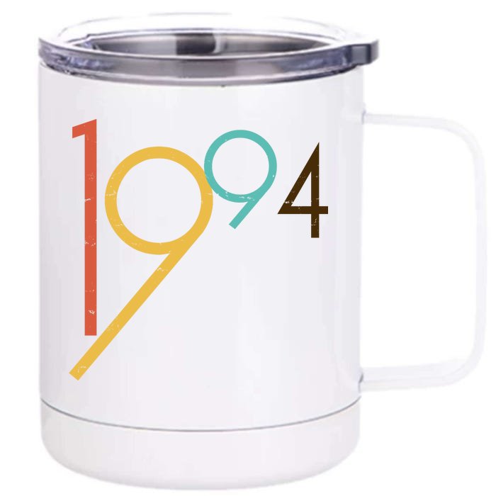 Retro Vintage 1994 30th Birthday Front & Back 12oz Stainless Steel Tumbler Cup