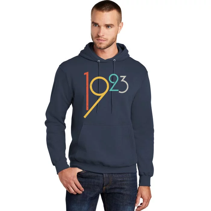 Retro Vintage 1923 100th Birthday Tall Hoodie