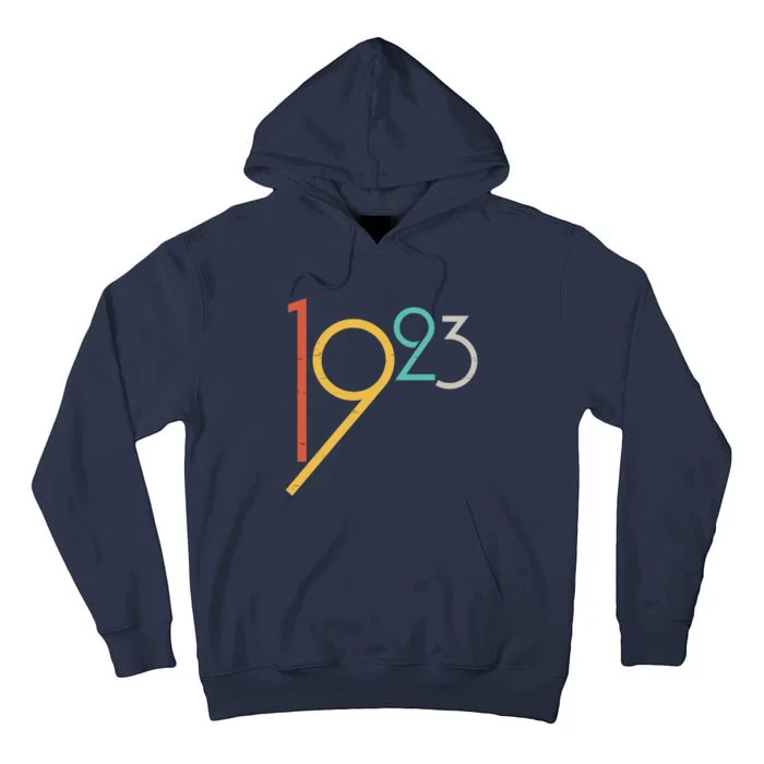 Retro Vintage 1923 100th Birthday Tall Hoodie