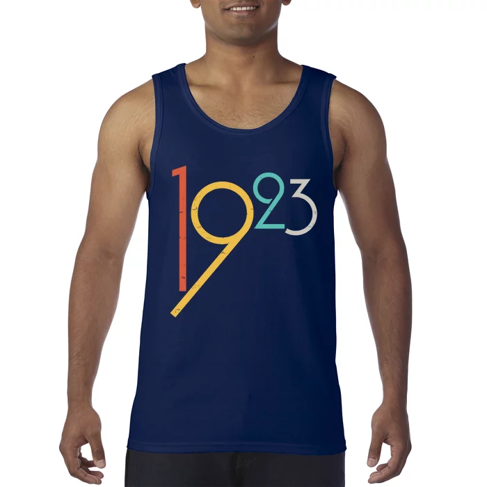 Retro Vintage 1923 100th Birthday Tank Top