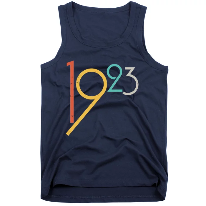 Retro Vintage 1923 100th Birthday Tank Top