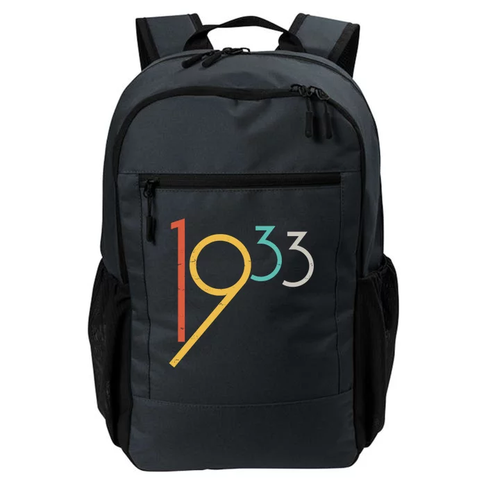 Retro Vintage 1933 90th Birthday Daily Commute Backpack