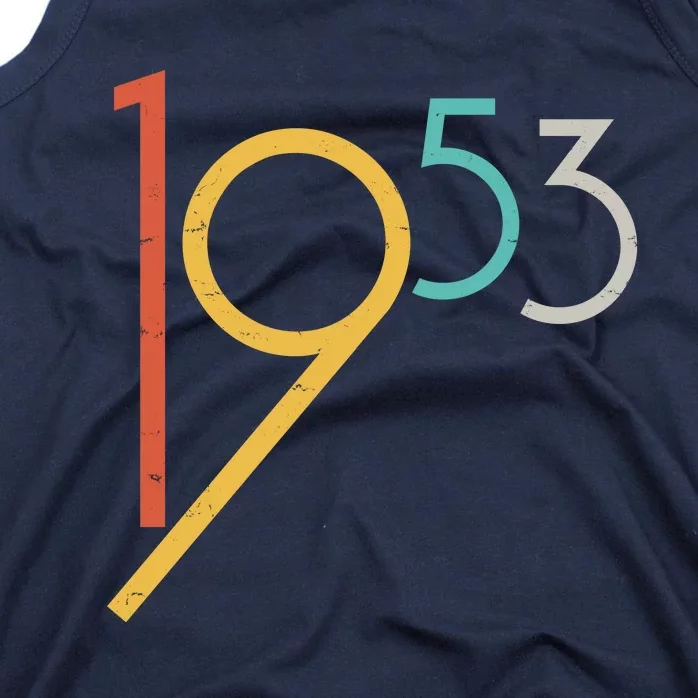 Retro Vintage 1953 70th Birthday Tank Top