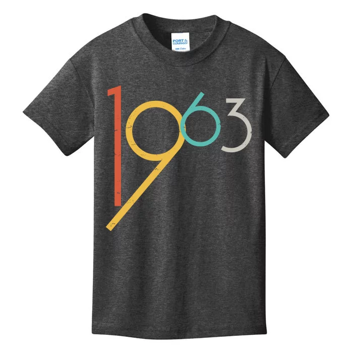 Retro Vintage 1963 60th Birthday Kids T-Shirt