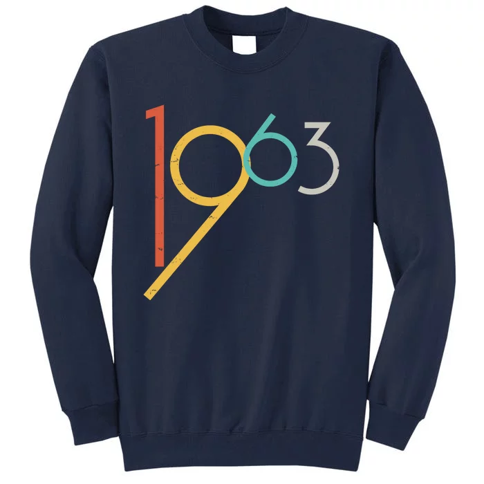 Retro Vintage 1963 60th Birthday Tall Sweatshirt