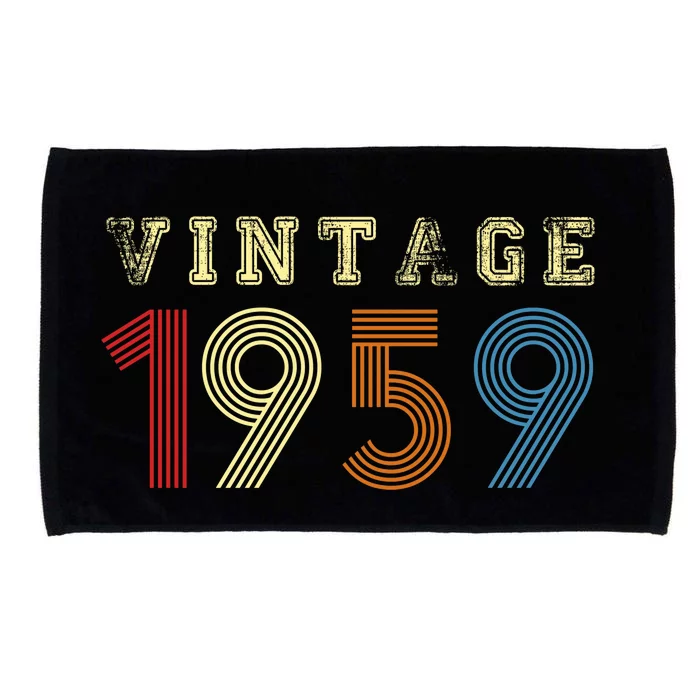 Retro Vintage 1959 Gift Microfiber Hand Towel