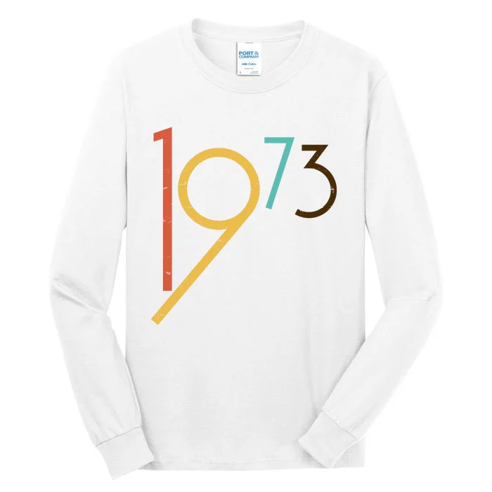 Retro Vintage 1973 50th Birthday Tall Long Sleeve T-Shirt