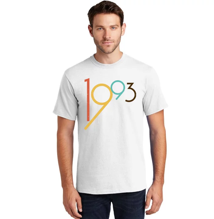 Retro Vintage 1993 30th Birthday Tall T-Shirt