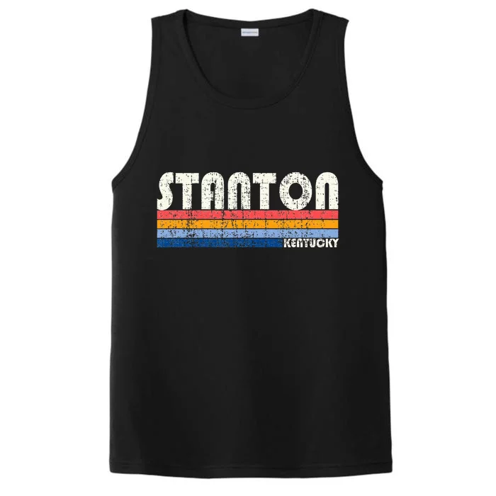 Retro Vintage 70s 80s Style Stanton Kentucky Performance Tank