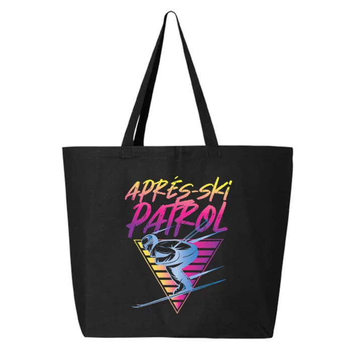 Retro Vintage 80s Apres Ski Patrol 25L Jumbo Tote