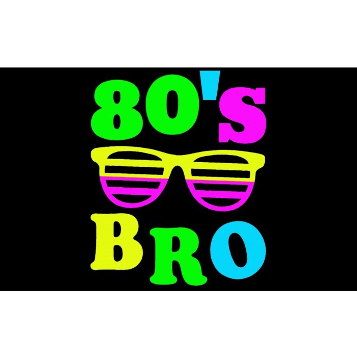 Retro Vibes 80s Bro Party Nostalgia Bumper Sticker