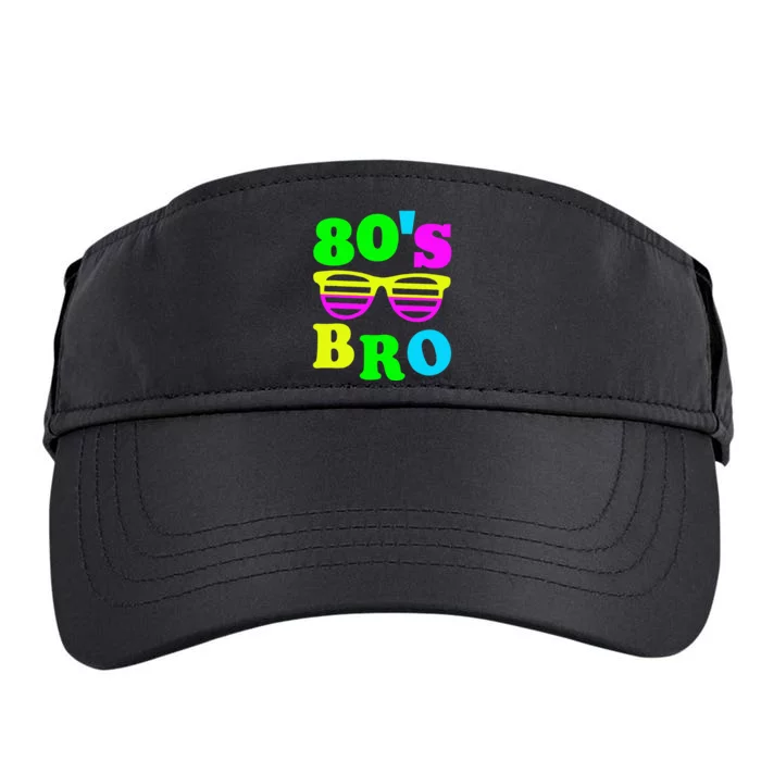 Retro Vibes 80s Bro Party Nostalgia Adult Drive Performance Visor