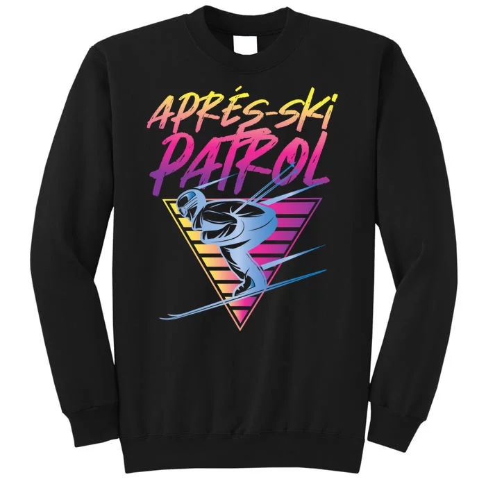 Retro Vintage 80s Apres Ski Patrol Sweatshirt