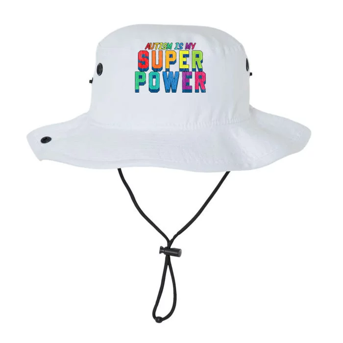 Retro Vintage Autism Is My Super Power Autistic Gift Legacy Cool Fit Booney Bucket Hat