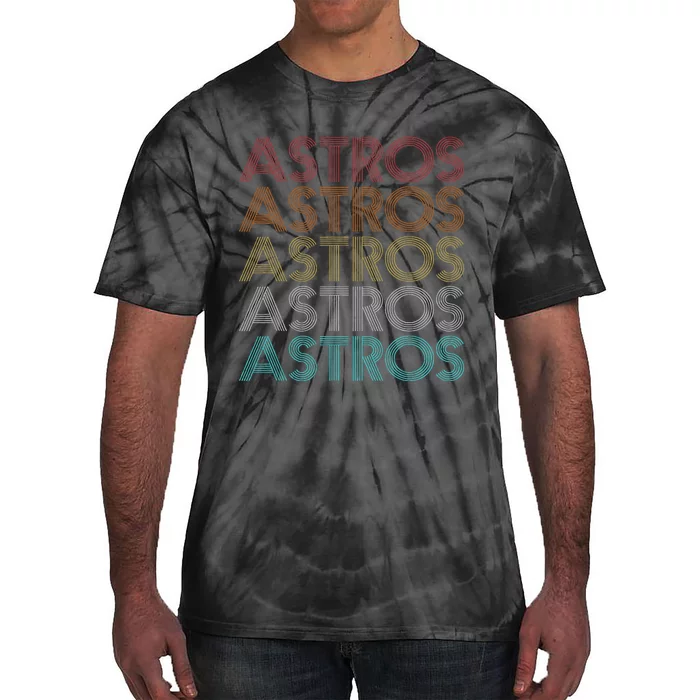 Retro Vintage A.S.T.R.O..S Tie-Dye T-Shirt