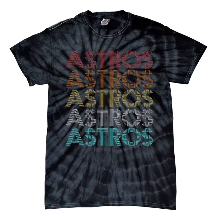 Retro Vintage A.S.T.R.O..S Tie-Dye T-Shirt