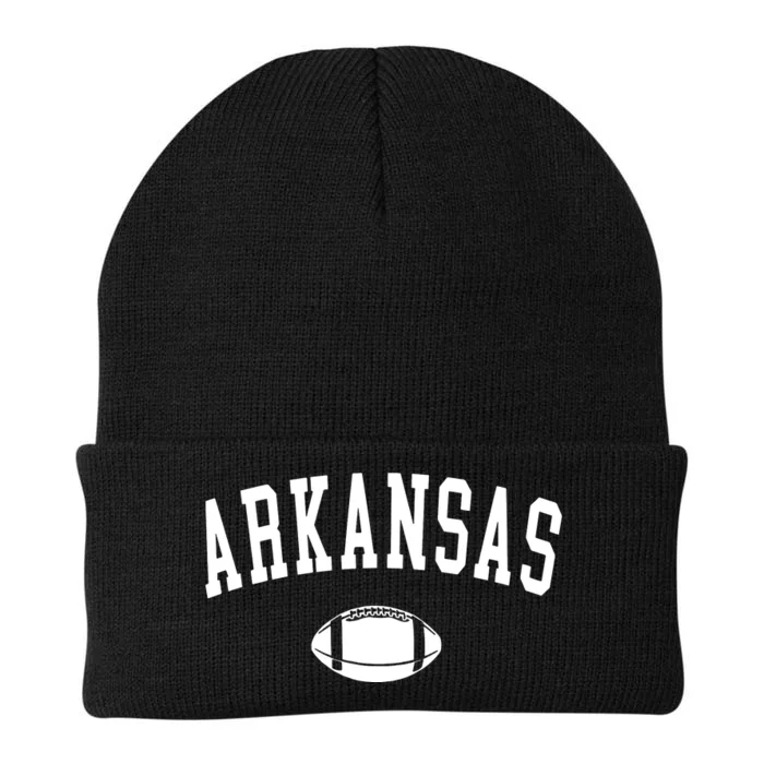 Retro Vintage Arkansas State American Football Gifts Knit Cap Winter Beanie