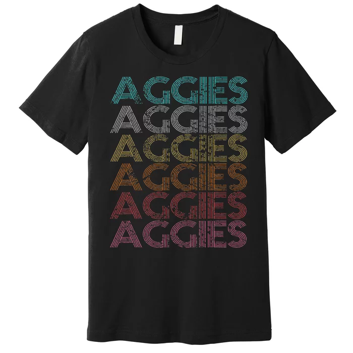 Retro Vintage Aggies Premium T-Shirt