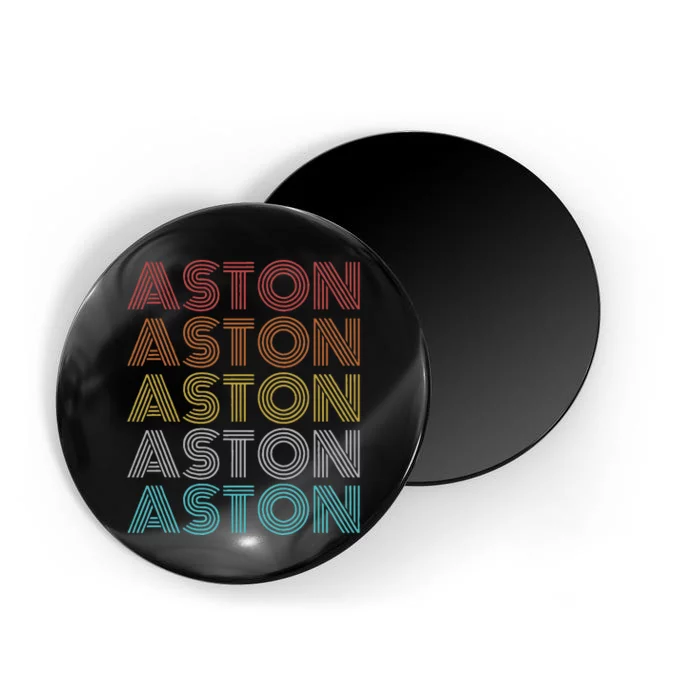 Retro Vintage Aston Magnet