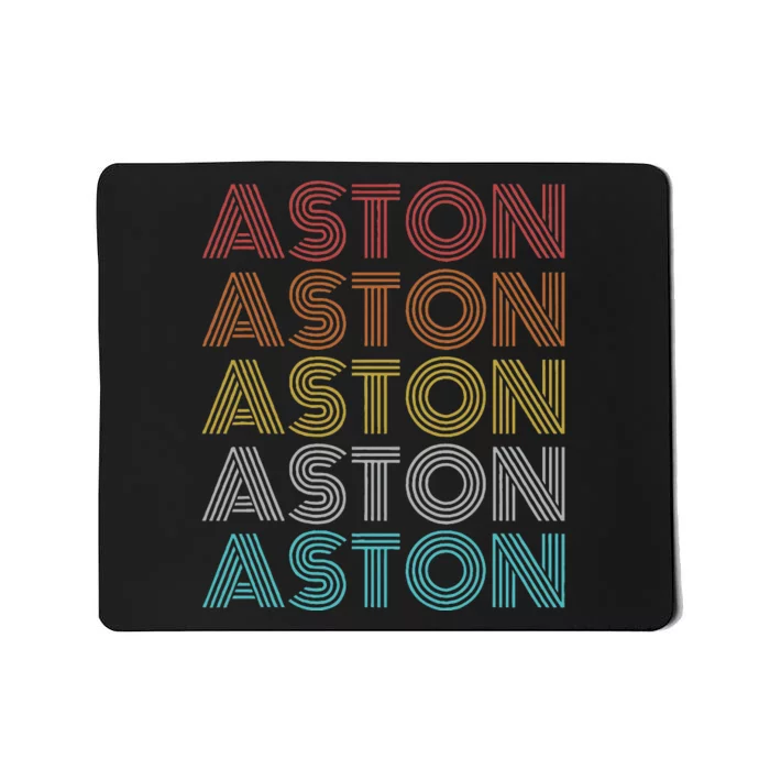 Retro Vintage Aston Mousepad