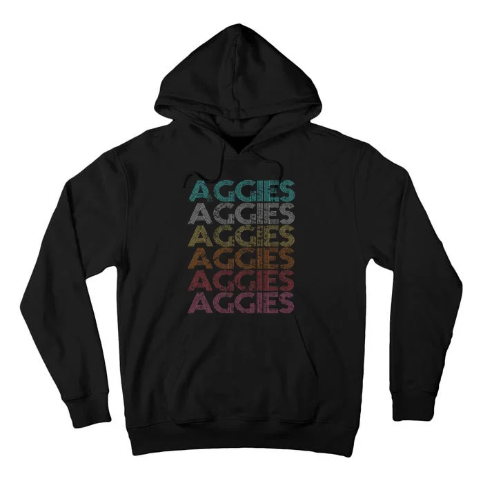 Retro Vintage Aggies Tall Hoodie