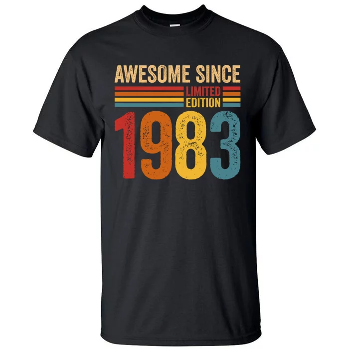 Retro Vintage Awesome Since 1983 Limited Edition Tall T-Shirt